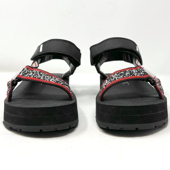 Prada Nomad Logo Print Platform Rubber Sole Sandals -‎ Size 37 - Picture 5 of 8